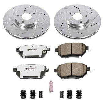 compare product Power Stop 03-05 Infiniti FX35 Front Z26 Street Warrior Brake Kit