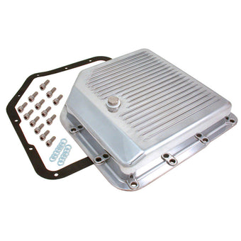 compare product Spectre GM TH350 Transmission Pan - Polished Aluminum