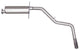 Gibson 98 - 99 Nissan Frontier SE 2.4L 2.5in Cat - Back Single Exhaust - Stainless - My Store