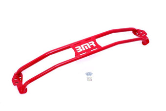 compare product BMR 11-15 5th Gen Camaro Front 2-Point Strut Tower Brace - Red