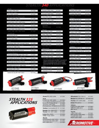 Aeromotive 325 Series Stealth In - Tank Fuel Pump - E85 Compatible - Compact 38mm Body - My Store