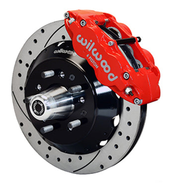 compare product Wilwood 69-70 Chevy Impala W/ Disc Or Drum 69-82 Corvette FNSL6R 12.88 in GT Rotor Drilled Red