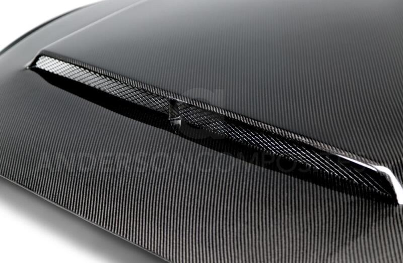 Anderson Composites 15 - 17 Ford Mustang (Excl. GT350/GT350R) Super Snake Double Sided Hood - My Store