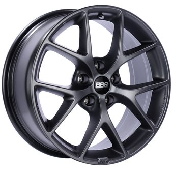 compare product BBS SR 19x8.5 5x112 ET46 Satin Grey Wheel -82mm PFS/Clip Required