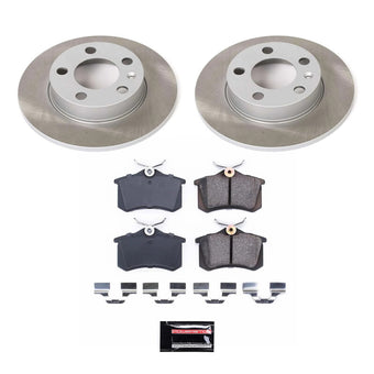 compare product Power Stop 00-06 Audi TT Rear Semi-Coated Rotor Kit