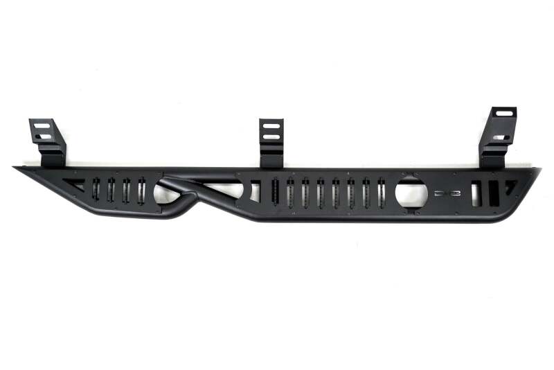 DV8 Offroad 24 - 25 Toyota Land Cruiser OE Plus Side Steps - Black Steel - My Store