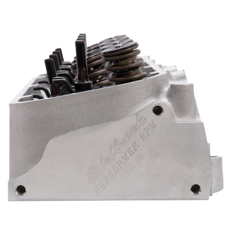 Edelbrock Cylinder Head BBC Performer RPM Oval Port 100cc Complete Single w/ Springs - My Store