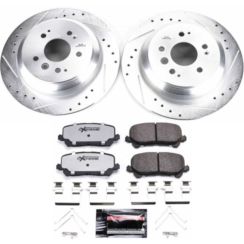 Power Stop 16 - 19 Honda Pilot Rear Z36 Truck & Tow Brake Kit - My Store