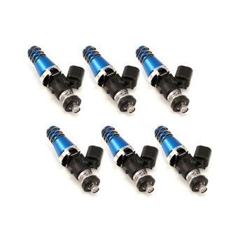 compare product Injector Dynamics ID1050X Injectors 11mm (Blue) Adaptor Tops Denso Lower Cushions (Set of 6)