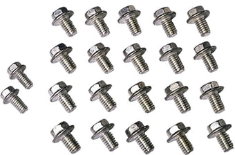 compare product Moroso Chevrolet Small Block/Oldsmobile Self Locking Oil Pan Bolts - Set of 18