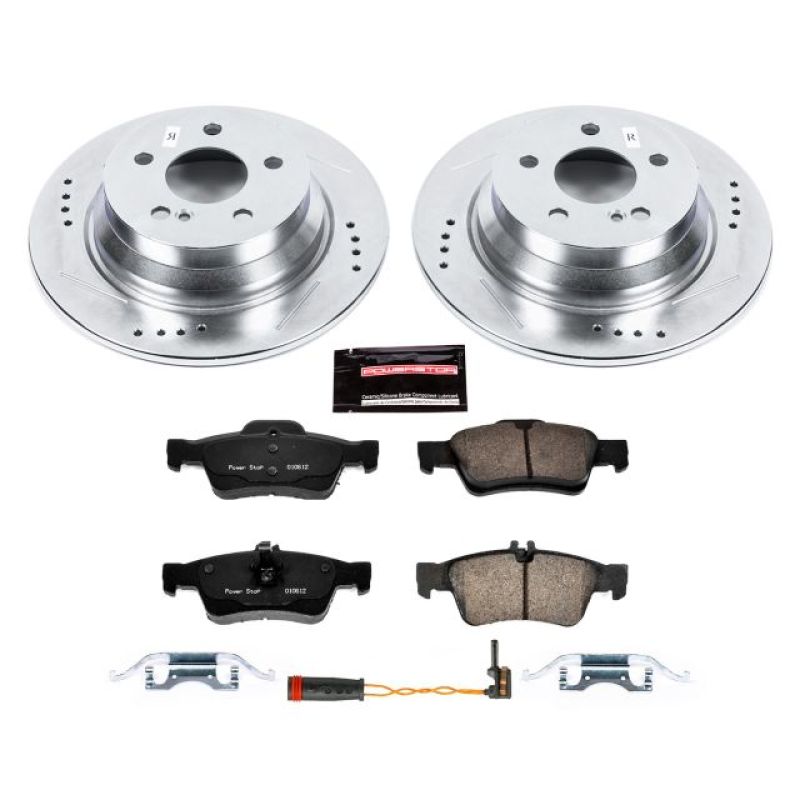 Power Stop 14 - 16 Mercedes - Benz E250 Rear Z23 Evolution Sport Brake Kit - My Store