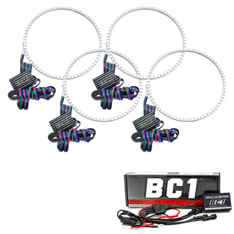 compare product Oracle Jaguar XK8 96-06 Halo Kit - ColorSHIFT w/ BC1 Controller