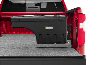 compare product UnderCover 2022 Nissan Frontier Ext/Crew All Beds Passenger Side Swing Case - Black Smooth