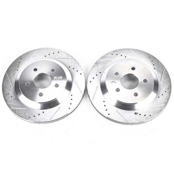 compare product Power Stop 04-07 Ford Freestar Rear Evolution Drilled & Slotted Rotors - Pair