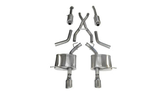 compare product Corsa 2011-2024 Dodge Durango 5.7L V8 Polished Sport Dual Rear Cat-Back Exhaust