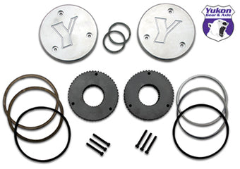 compare product Yukon Gear Hardcore Drive Flange Kit For Dana 44 / 19 Spline Outer Stubs. Non-Engraved Caps