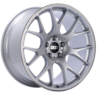 compare product BBS CH-R 20x10.5 5x120 ET24 Brilliant Silver Polished Rim Protector Wheel -82mm PFS/Clip Required