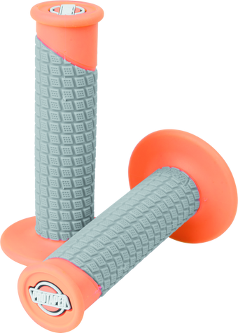 compare product ProTaper Clamp-On Pillow Top Grips - Neon Orange/Gray