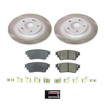 compare product Power Stop 18-20 Mitsubishi Outlander PHEV Rear Semi-Coated Rotor Kit