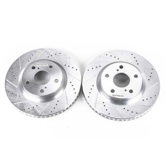 compare product Power Stop 13-18 Lexus ES300h Front Evolution Drilled & Slotted Rotors - Pair