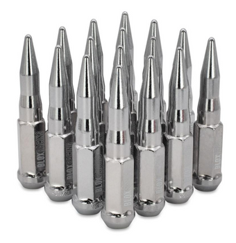 compare product BLOX Racing Spike Forged Lug Nuts - Chrome 12 x 1.50mm - Set of 16