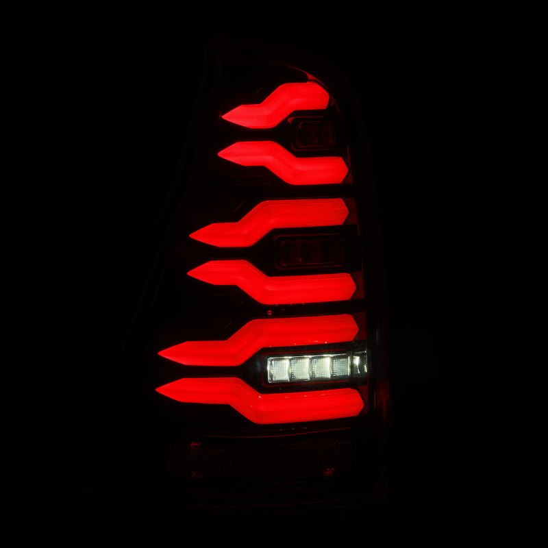 AlphaRex 03 - 09 Toyota 4Runner LUXX - Series LED Tail Lights - Black - My Store