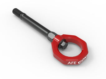 compare product aFe CONTROL Front Tow Hook Red