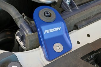 compare product PERRIN 15-21 Subaru WRX/STI / 13-17 Crosstrek / 12-16 Impreza Upper Radiator Bracket Set - Blue