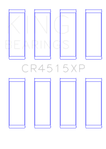 compare product King Ford/Mazda Duratec 121ci 2.0L 16V (Size .026) Connecting Rod Bearings (Set of 4)