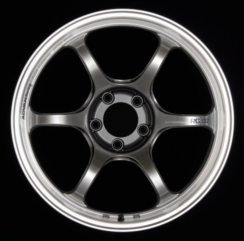 Advan RG - D2 18x9 +00 6 - 139.7 Machining & Racing Hyper Black Wheel - My Store