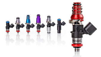 compare product Injector Dynamics ID1050X 05+ Lotus Elise (2ZZ-GE) 11mm (Blue) Adaptor Top Injectors (Set of 4)