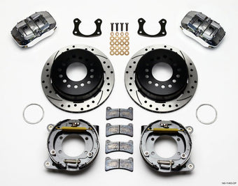 compare product Wilwood Dynapro Low-Profile 11.00in P-Brake Kit Drill-Pol Small Ford 2.50in Offset