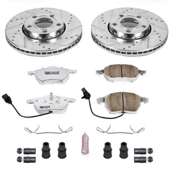 compare product Power Stop 05-06 Audi A4 Front Z26 Street Warrior Brake Kit