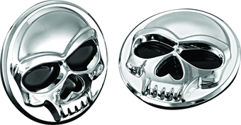 compare product Kuryakyn Universal Zombie Medallions 2in Diameter Chrome