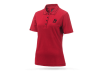 Akrapovic Corpo Polo Red Womens - M - My Store