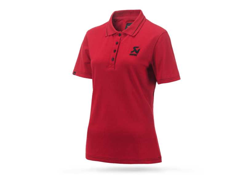 Akrapovic Corpo Polo Red Womens - XL - My Store