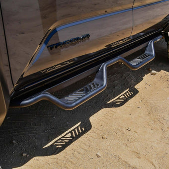 compare product Westin 2024 Toyota Tacoma Outlaw Drop Nerf Step Bars - Textured Black