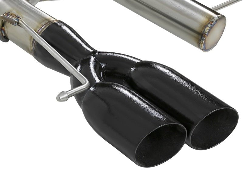 aFe MACHForce XP 08 - 13 BMW 135i L6 - 2.0L N54/N55 3in. 304 SS Axle - Back Exhaust w/Black Tips - My Store