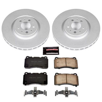 compare product Power Stop 04-07 Volvo S60 Front Z23 Evolution Sport Coated Brake Kit