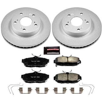 compare product Power Stop 12-15 Honda Civic Front Z17 Evolution Geomet Coated Brake Kit