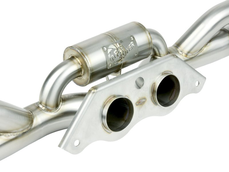aFe Power MACHForce XP 304 Stainless Secondary Muffler Delete Pipe 14 - 19 Porsche 911 GT3 3.8L/4.0L - My Store