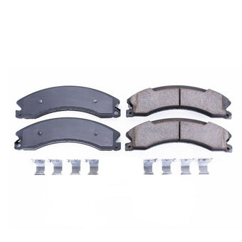 compare product Power Stop 12-19 Nissan NV1500 Rear Z17 Evolution Ceramic Brake Pads w/Hardware