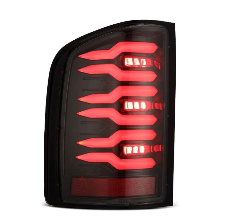 AlphaRex 07 - 13 Chevrolet Silverado 1500 (Ex. Hybrid Models) LUXX - Series LED Tail Lights Alpha - Black - My Store