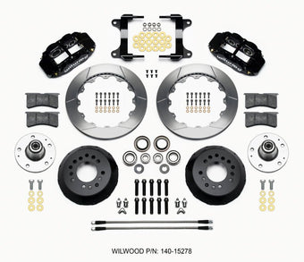 compare product Wilwood Narrow Superlite 6R Front Hub Kit 12.88in 82-92 Camaro//Firebird