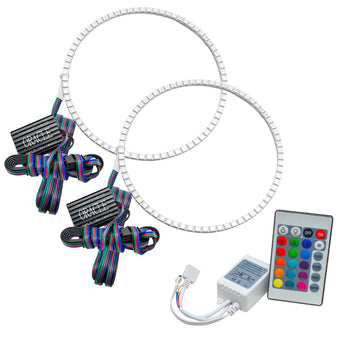 compare product Oracle Jeep Wrangler 07-17 Halo Kit - ColorSHIFT w/ Simple Controller