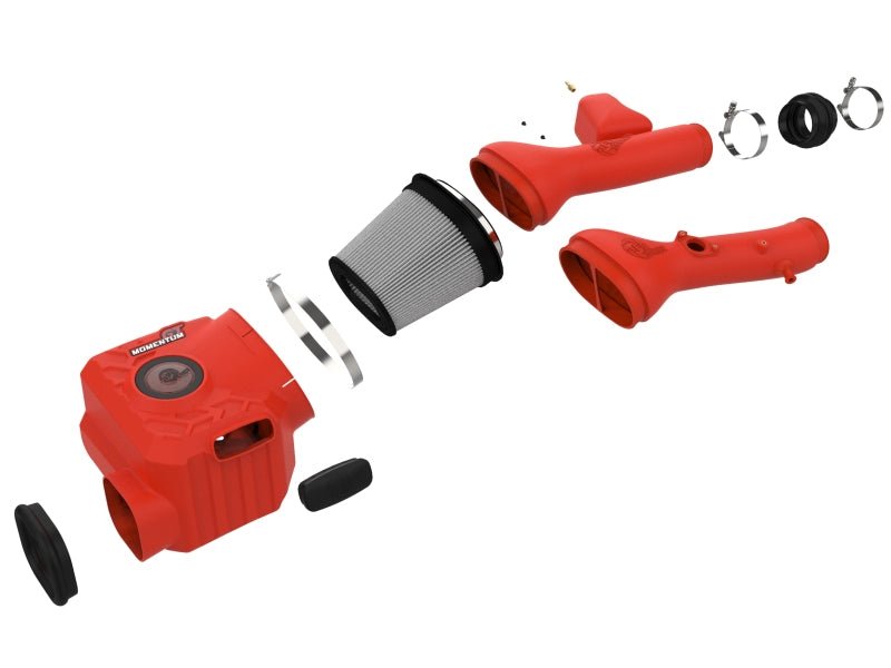 aFe Momentum GT Red Edition Cold Air Intake System w/ Pro DRY S Filt Toyota FJ Cruiser 07 - 23 V6 - 4.0L - My Store
