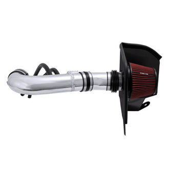 compare product Spectre 04-14 Nissan Titan V8-5.6L F/I Air Intake Kit - Polished w/Red Filter