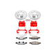Power Stop 99 - 02 Jeep Grand Cherokee Front Z36 Truck & Tow Brake Kit w/Calipers - My Store