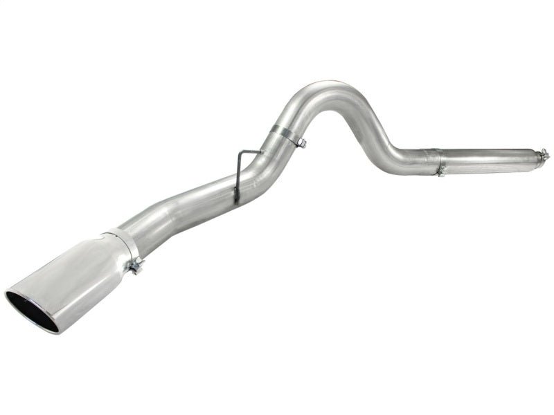 aFe Atlas 5in DPF - Back Aluminized Steel Exh Sys, Ford Diesel Trucks 08 - 10 V8 - 6.4L (td) Polished tip - My Store