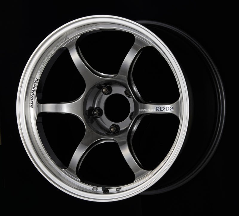 Advan RG - D2 18x9.5 +22 5 - 120 Machining & Racing Hyper Black Wheel - My Store